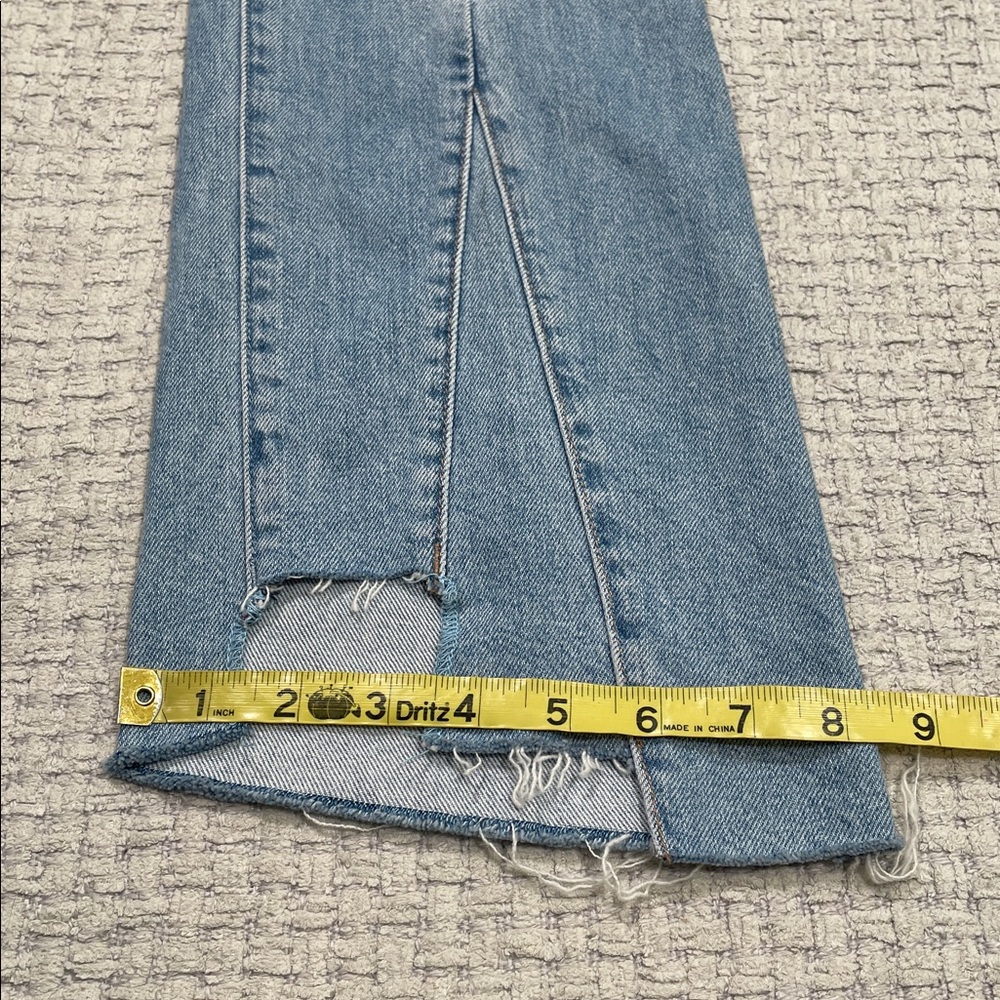 Women’s MOTHER Insider Crop Pointy Fray Lets Get it Together 10987-1709 Size 29 - Picture 16 of 16
